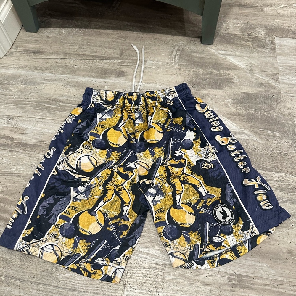 COPY - Flow society baseball shorts large